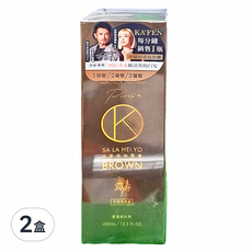 KA'FEN 卡氛 Plus+ 何首烏染髮膏, 染後髮色自然亮澤, 柔順光滑, 富含保濕成分, 滋養髮絲, 安心染髮, 呵護髮質, 暮褐咖啡棕, 2瓶