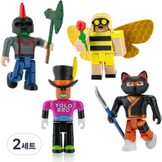 ROBLOX 機器磚塊 Avatar Shop公仔+遊戲物件優惠券 中 隨機出貨 4種組, 2組