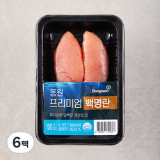 동원 프리미엄 백명란, 100g, 6팩