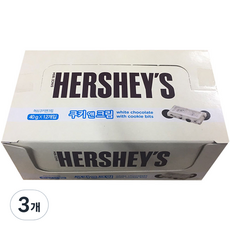 허쉬 레귤러바 쿠키앤크림, 40g, 36개