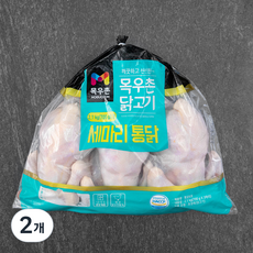 목우촌 세마리 통닭 3수 (냉장), 2.1kg, 2개