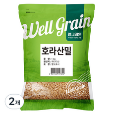 웰그레인 호라산밀, 1kg, 2개