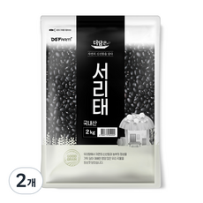 더담은 서리태, 2kg, 2개