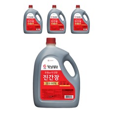 햇살담은 두번 달여 더 진한 진간장, 3.6L, 4개