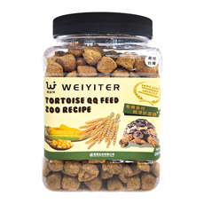 WEIYITER 維益特 台灣公司貨 陸龜動物園配方QQ飼料, 280g, 1罐