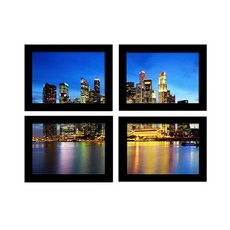 시골풍경창문액자그림시티지