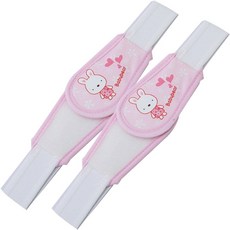 베이비베어 기저귀밴드 2개, 핑크