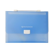 모닝글로리 심플 도큐멘트 화일백, 블루, 1개 블루, 1개