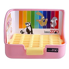 inter ZOO 方形馬桶, 1個, 粉色的