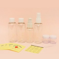 제이루 트레블 메이트 화장품용기 라지 키트, 단일색상, 1세트