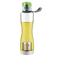 엠아이알 거꾸로 원터치 녹차물병 H, T5005X (그린), 550ml