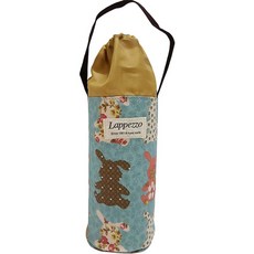 lapezzo水壺袋L 標誌兔子, 藍色, 1000毫升