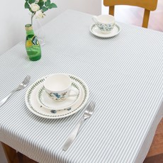 스트라이프식탁보