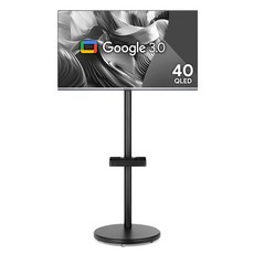 더함 FHD QLED 스마트 40 돌비 AI 구글 3.0 홈시네마 + 삼탠바이미 스탠드 라이트, 101.6cm(40인치), NA401QLED, MS22-241-B(블랙), 스탠드형, 고객직접설치 - huiduhd-a3