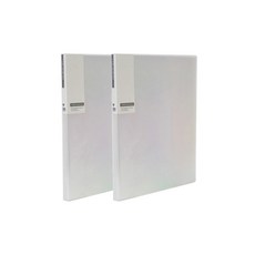 희망화일 아이콘 칼라 화일 30P 내지 고정형, 흰색, 2개 흰색, 2개입