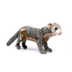 한사토이 동물인형 5915 페럿 Ferret, 17cm, 회색