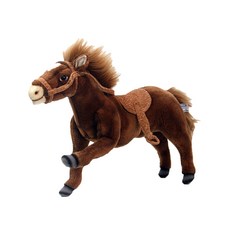 한사토이 동물인형 말 Horse, 25cm, 갈색 (5811)