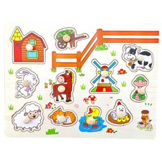 Gabe Family 大 Solstorming 右手柄拼圖, 動物農場（KS2582）