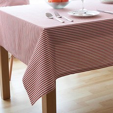 인터팝 테이블보 L100, 레드, 140 x 140 cm