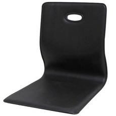 좌식 의자-추천-팬물산 스너그 좌식의자, 블랙