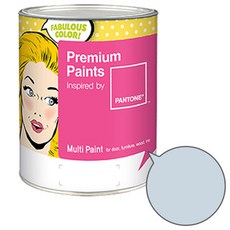 노루페인트 팬톤멀티 에그쉘광 핑크블루계열 페인트 1L, 일루션블루 (13-4103), 1개