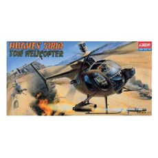 Academy Science 塑膠模型 1:48 Hughes 500D TOW 直升機 12250, 1個