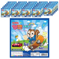알파 소마 양면 색종이 500C 14매, 22색, 30개입