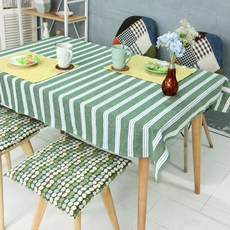 스트라이프식탁보