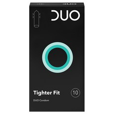 듀오 Tighter Fit 콘돔, 10개입, 1개