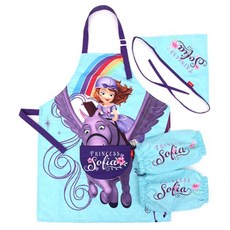 디즈니여아앞치마