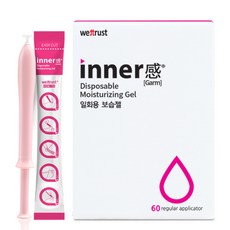 웨트러스트 이너감 모이스처라이징 일회용 보습젤, 1.7g, 60개입