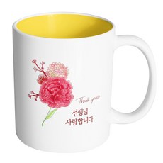 핸드팩토리 레드카네이션 선생님사랑합니다 머그컵