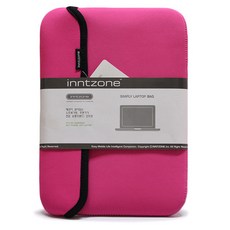 인트존 네오프랜 컬러 맥북 프로 노트북 파우치 INTC-107M, 핫 핑크, 15in