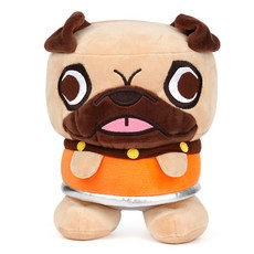 캐니멀 봉제인형, 20cm, 울리(오렌지), 1개