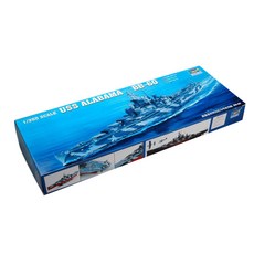 小號手 1:350 美國海軍阿拉巴馬州前排艦 BB-60 塑料模型, 1個