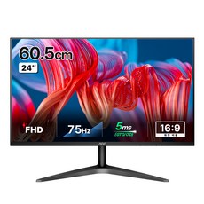 알파스캔 FHD 블랙 보더리스 IPS 75 모니터, 60.5cm, 24B1XH5