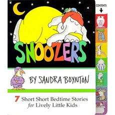 Snoozers: 7 Short Short Bedtime Stories for Lively Little Kids Board Books, Little Simon