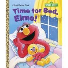 Time for Bed Elmo! Hardcover, Golden Books