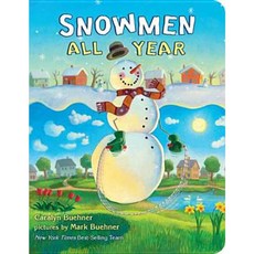 Snowmen All Year Board Book Board Books, Dial Books