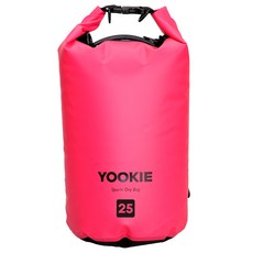 유키 드라이백 방수가방 25L, 핑크