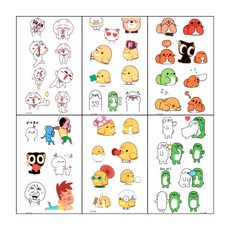 미니타투 세트, KT151, KT152, KT153, KT154, KT155, KT156, 1세트