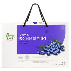 굿베이스 홍삼 담은 블루베리 음료, 1000ml, 1개