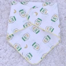베베원 우유병 거즈 스카프빕