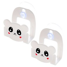 귀요미 흡착 간편걸이, 화이트, 2개