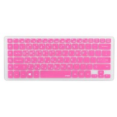 파인피아 LG 14U530 14UD530용 노트북 문자인쇄키스킨 LG04, 핑크, 1개