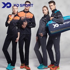 [배드민턴마켓] YD스포츠/볼링/테니스/배드민턴/탁구복/스포츠의류/남여트레이닝복특가세일 WU1674GY+WP1674GY(여성/그레이) 90