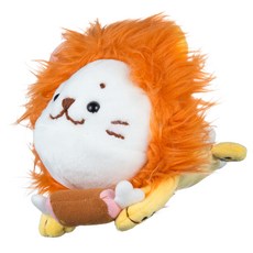 시로탄 사자 봉제인형 24cm, 혼합 색상