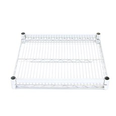 코랙코리아 산업용 메탈 랙 450 x 610 + 각 파이프 610 2p, 크롬(실버)