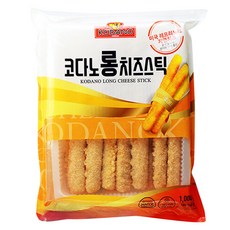 코다노치즈 롱 치즈스틱 (냉동), 1kg, 2개