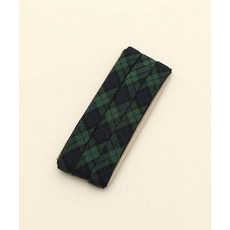 해피베어스 앙앙 15 바이어스테이프 bk16-4 폭 1.5cm, 블랙와치, 2개입